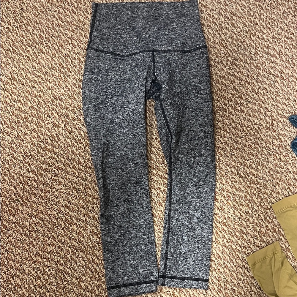 Lululemon Gray Crop Leggings